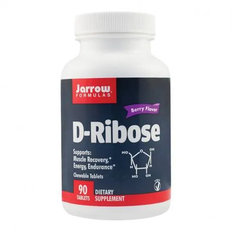 Secom D-Ribose 1000 mg, 90 tablete masticabile