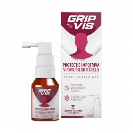 GripVis Spray pentru gat, 20ml