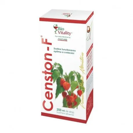 Bio Vitality Censton-F Sirop, 200 ml, relaxare sistem cerebral
