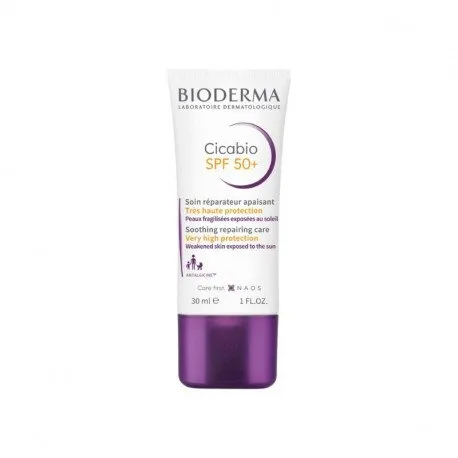 Bioderma Cicabio SPF 50+ Crema pentru piele pigmentata, 30ml