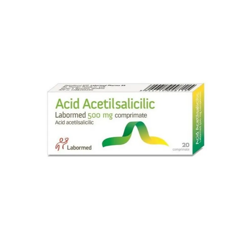 Acid Acetilsalicilic LPH 500mg x20cp