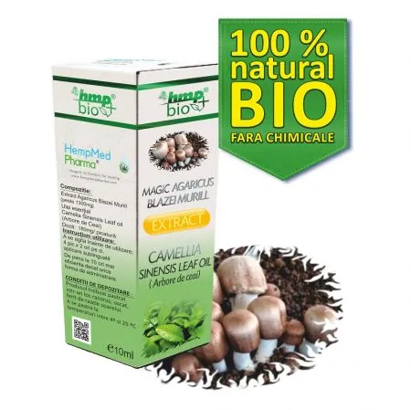 Magic Agaricus Blazei Murill Extract Arbore de ceai, ulei, 10 ml, HempMed Pharma