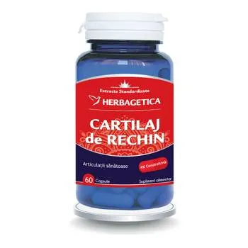 Cartilaj de Rechin, 60 capsule, Herbagetica