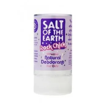 Deodorant stick natural Salt Of The Earth Rock Chick, 90g, Crystal Spring