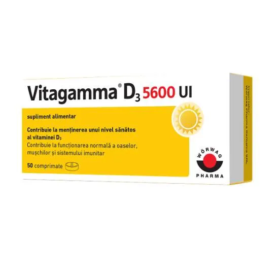 VITAGAMMA D3 5600UI X 50 COMPRIMATE