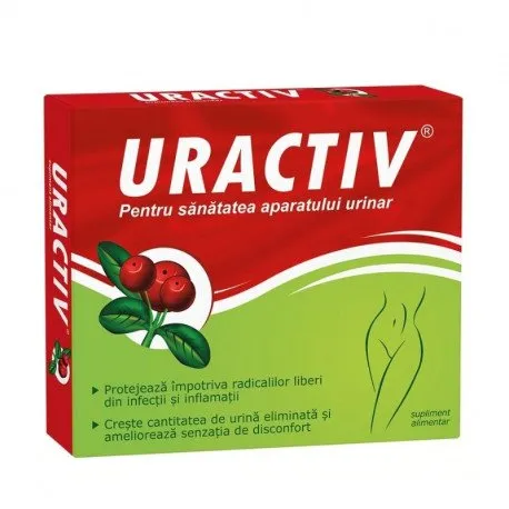 Uractiv impotriva infectiilor urinare, 21 capsule