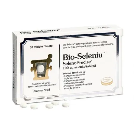 Bio Seleniu, 30 tablete, Pharma Nord