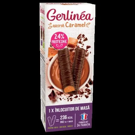 Batoane cu caramel, 62 g, Gerlinea