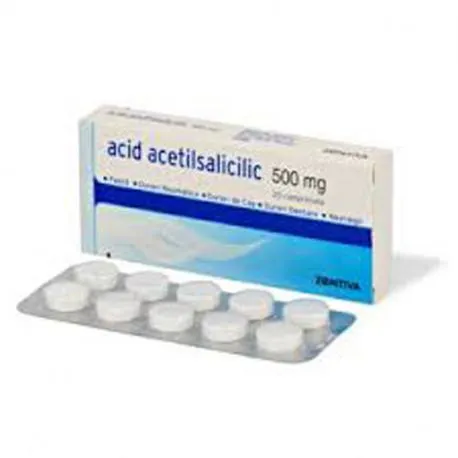 Acid acetilsalicilic 500mg, 20 comprimate