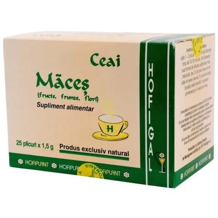 Ceai de Maces, 25 plicuri, Hofigal