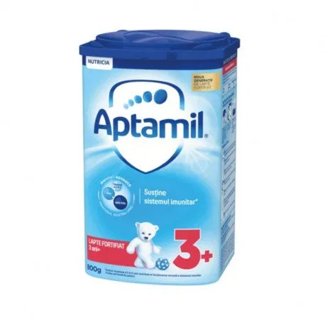 Lapte praf Aptamil JUNIOR 3+, 800g, 3 ani+