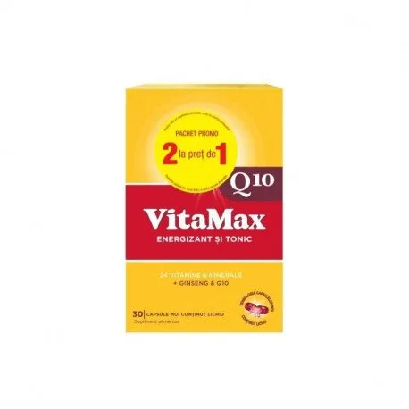 Vitamax Q10, 30 capsule, 1+1 CADOU
