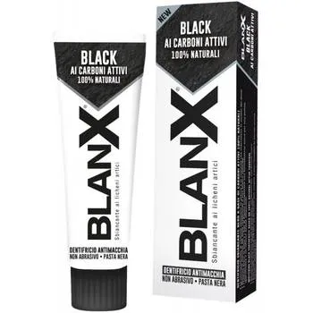 Pasta de dinti cu carbune Black, 75ml, BlanX