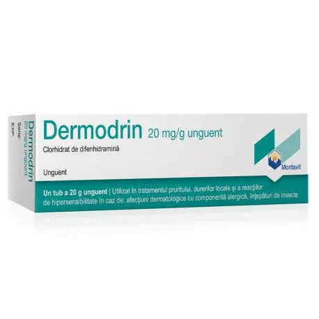 Dermodrin unguent 20mg/g, 20g