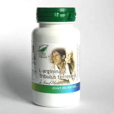 MEDICA L-arginina si tribulus, 60 capsule