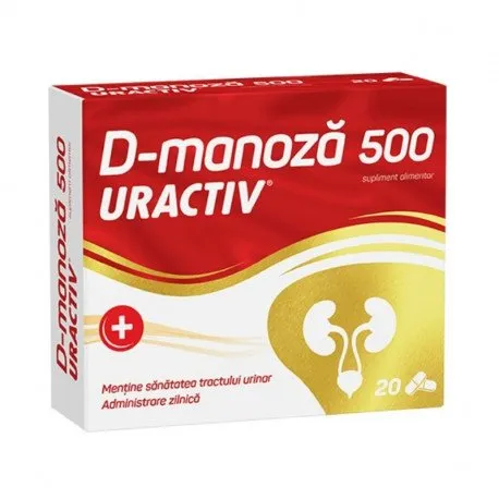 Uractiv D-Manoza, 20 capsule