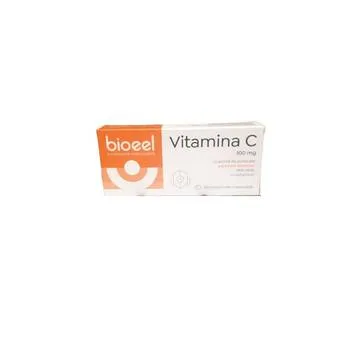 Vitamina C 100mg cu aroma de portocale, 20 comprimate, Bioeel