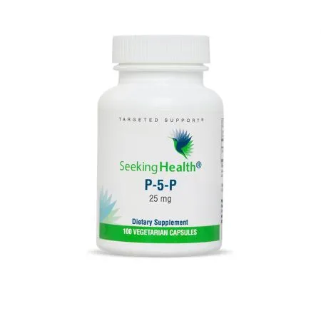 Vitamina B6 P5P, 25mcg, 100 capsule, Seeking Health