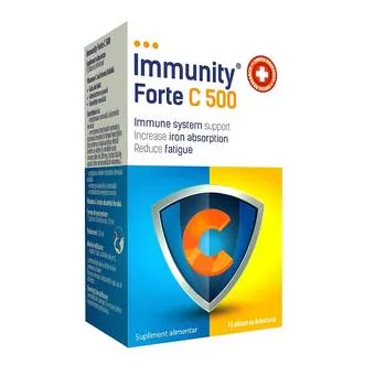 Immunity Forte C500, 12 plicuri cu lichid oral, MBA Pharma