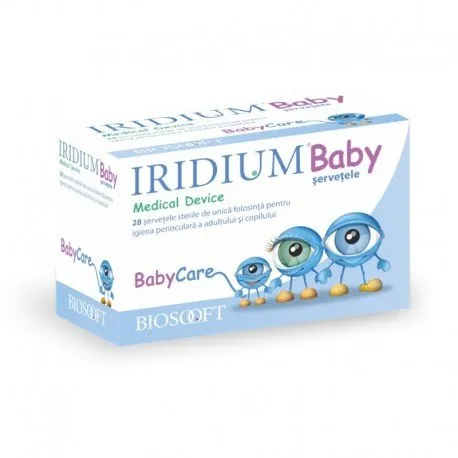 Iridium Baby - servetele sterile x 28 buc.