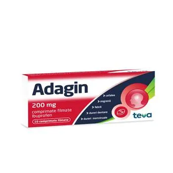 Adagin 200 mg, 10 comprimate, Actavis