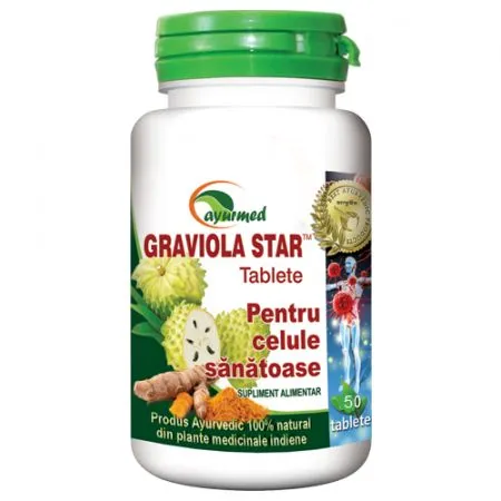 Graviola Star, 50 tablete, Ayurmed