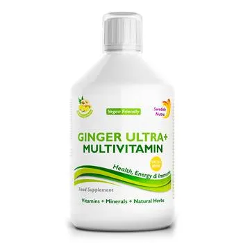 Ginger Ultra+ Multivitamine, 500ml, Swedish Nutra