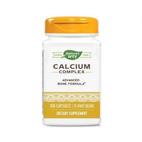 Secom Calcium complex, formula pentru oase, 100 capsule