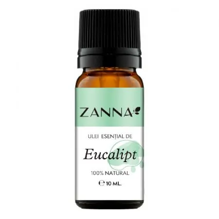 Ulei esential de eucalipt, 10 ml, Zanna