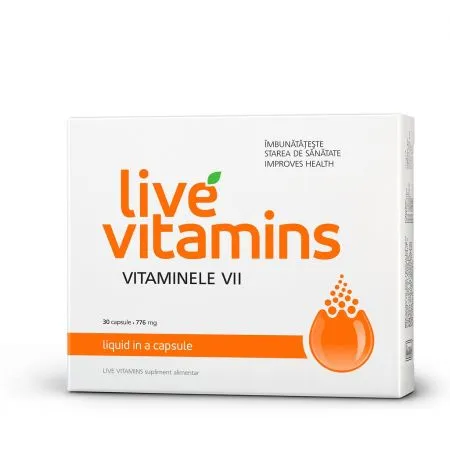 Capsule pentru imbunatatirea starii de sanatateVisislim Vitamins, 30 capsule, Vitaslim