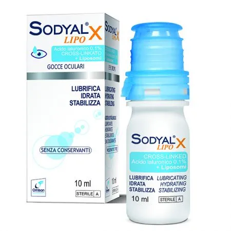 Solutie oftalmica SODYAL XLIPO, 10 ml, Omisan Farmaceutici