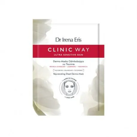 Dr. Irena Eris Clinic Way Masca Dermo cu servetel de rejuvenare, 1 bucata