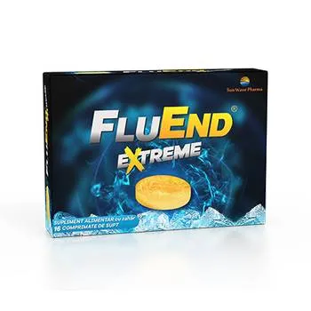 Fluend Extreme, 16 comprimate de supt, Sun Wave Pharma
