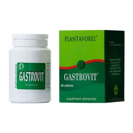Gastrovit, 40 tablete, Plantavorel