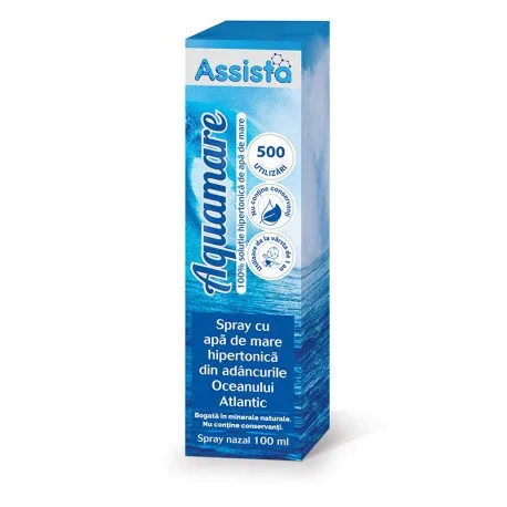 Assista Aquamare spray nazal hipertonic, 100 ml