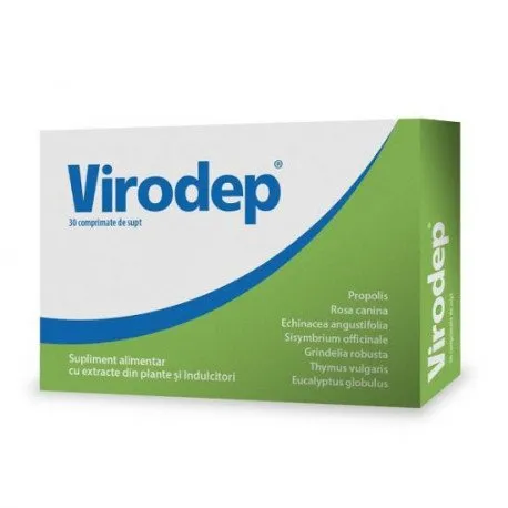 DR. PHYTO Virodep, 30 comprimate pentru supt