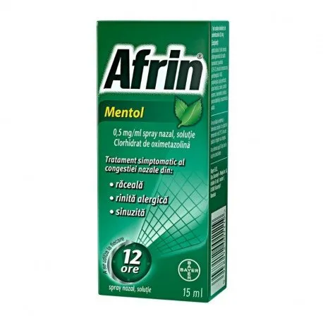 Afrin Mentol 0,5 mg/ml spray nazal, solutie