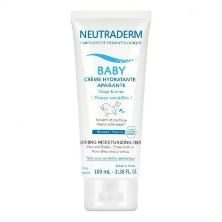 Neutraderm BABY Crema hidratanta calmanta pentru fata si corp, 100 ml