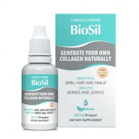 BioSil Drops, 30 ml, colagen natural pentru piele