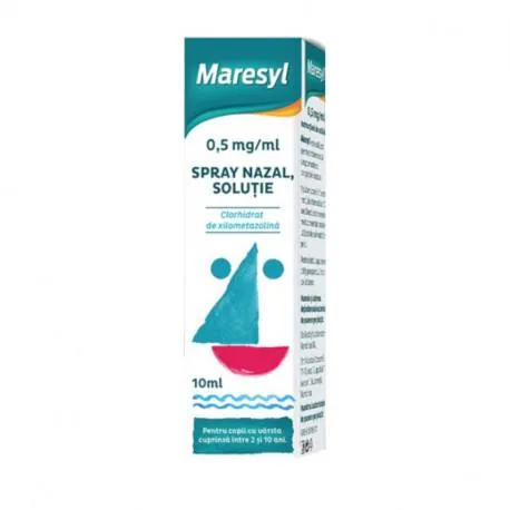 Maresyl 0,5 mg / ml x 1 flac. x 10 ml sol. spray nazal