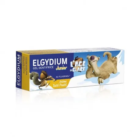Elgydium Ice Age Pasta Junior tutti frutti 7-12 ani, 50 ml