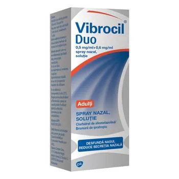 Vibrocil Duo spray nazal solutie, 10ml, GSK