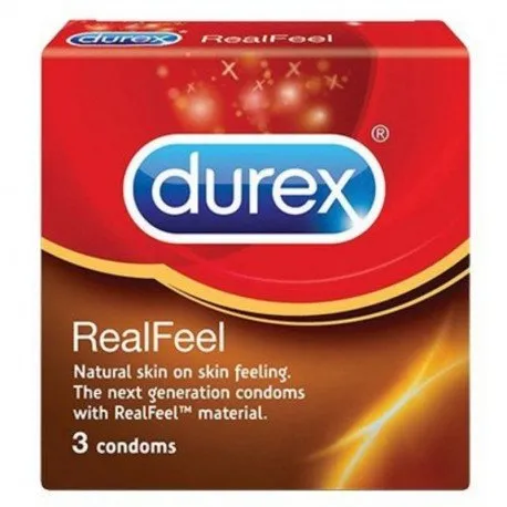 Prezervative Durex Real Feel, 3 bucati