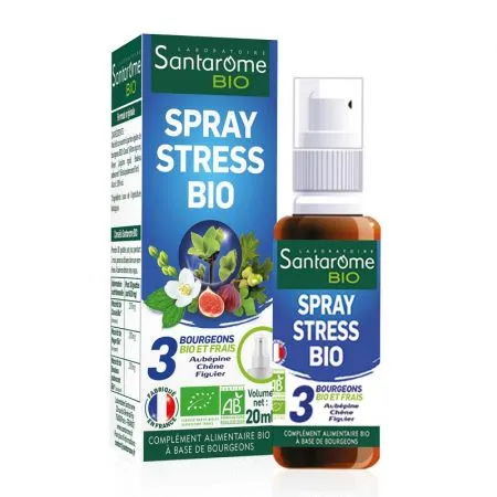 Spray Gemmo Stress Bio, 20 ml, Santarome