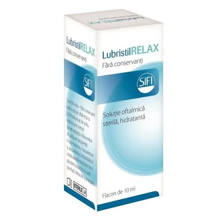 Solutie oftalmica Lubristil Relax, 10 ml, Sifi