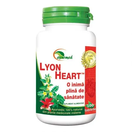 Lyon Heart, 100 tablete, Ayurmed