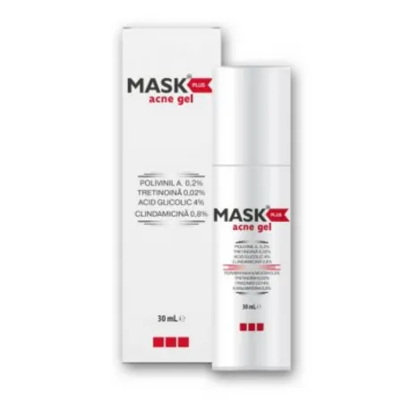 Mask Plus gel anti-acnee, 30 ml
