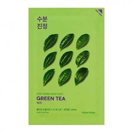 Masca cu ceai verde Pure Essence, 20 ml, Holika Holika