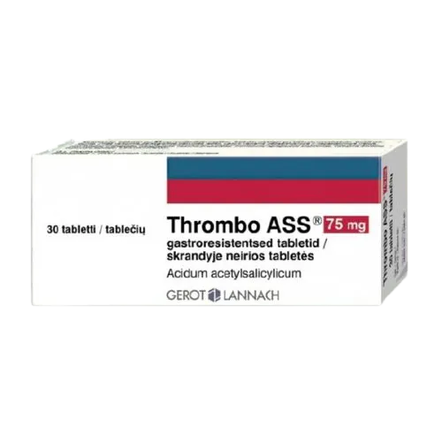 Thrombo Ass 75mg, 30 comprimate gastrorezistente, Lannacher