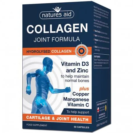 NATURES AID Collagen Joint Formula, 60 caps.
